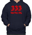 Mikina- 333 - Only half evil (polovičný diabol)