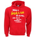 Mikina - Mám krásnu dcéru, ale tiež zbraň, lopatu a alibi!