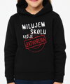 Mikina - Milujem školu, keď je zatvorená