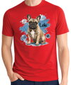 Tričko pre psíčkarov - Modrý francúzsky buldoček