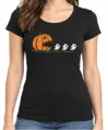 Tričko - Packman tekvica a duchovia (Halloween)