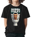 Tričko Skibidi Toilet – vtipná potlač s toaletou