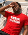 Tričko KURVA TO JE PAŘÁK! – vtipné letné tričko