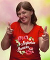 Dámske tričko - Najlepšia mamička kvety