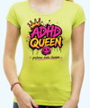 Dámske tričko - ADHD QUEEN