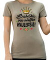 Dámske tričko - Babička vie všetko NAJLEPŠIE!
