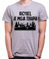 Cyklo tričko - Bicykel je moja terapia