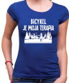 Cyklo tričko - Bicykel je moja terapia