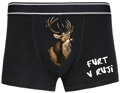 Pánske boxerky s vtipnou potlačou - Furt v ruji