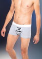 Pánske boxerky s vtipnou potlačou - Malý, ale šikovný