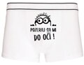 Pánske boxerky s vtipnou potlačou - Pozeraj sa mi do očí!