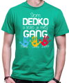 Pánske tričko - Som dedko a toto je môj gang  + vl.mená