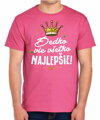 Pánske tričko - Dedko vie všetko NAJLEPŠIE!