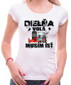 Tričko - Dielňa volá, musím ísť