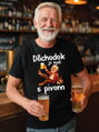 Pánske tričko - Dôchodok je lepší s pivom
