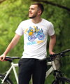 Cyklo pivné tričko - Dokonalé spojenie
