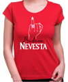 Rozlúčkové tričká - Budúca nevesta (ruka) + Nevestin gang