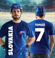 Tričko - SLOVAKIA  + vl.meno a číslo