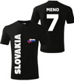 Tričko - SLOVAKIA  + vl.meno a číslo