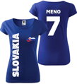 Tričko - SLOVAKIA  + vl.meno a číslo
