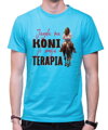 Tričko - Jazda na koni je moja terapia
