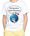 Detské tričko - Keď vyrastiem, budem kozmonaut