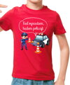 Detské tričko - Keď vyrastiem, budem policajt