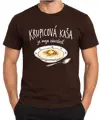Tričko - Krupicová kaša je moja závislosť
