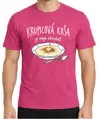 Tričko - Krupicová kaša je moja závislosť