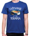 Tričko - Lyžovanie je moja terapia