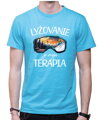 Tričko - Lyžovanie je moja terapia