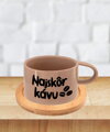 Hrnček Makronka - Najskôr kávu
