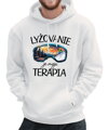 Mikina - Lyžovanie je moja terapia