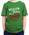 Detské tričko - Milujem školu, keď je zatvorená