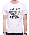 Pánske tričko - Moji obľúbení ľudia mi hovoria TATINO