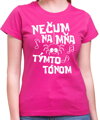 Vtipné tričko - Nečum na mňa týmto tónom