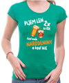 Narodeninové tričko - Pijem len 2x za rok