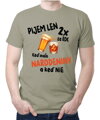 Narodeninové tričko - Pijem len 2x za rok