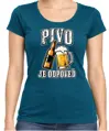 Tričko - Pivo je odpoveď
