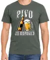 Tričko - Pivo je odpoveď