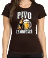 Tričko - Pivo je odpoveď