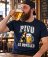Tričko - Pivo je odpoveď