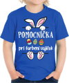 Detské tričko - Pomocníčka pri farbení vajíčok
