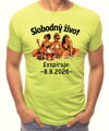 Pánske tričko - Slobodný život - Exspirácia