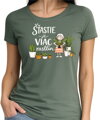 Tričko - Šťastie je viac rastlín