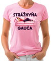 Dámske tričko - Strážkyňa gauča