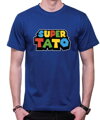 Pánske tričko - SUPER TATO farebné