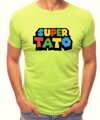 Pánske tričko - SUPER TATO farebné