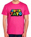 Pánske tričko - SUPER TATO farebné