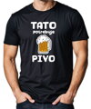 Pánske tričko -Tato potrebuje pivo